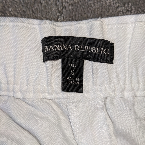 Banana Republic linen blend white pants - Picture 4 of 6